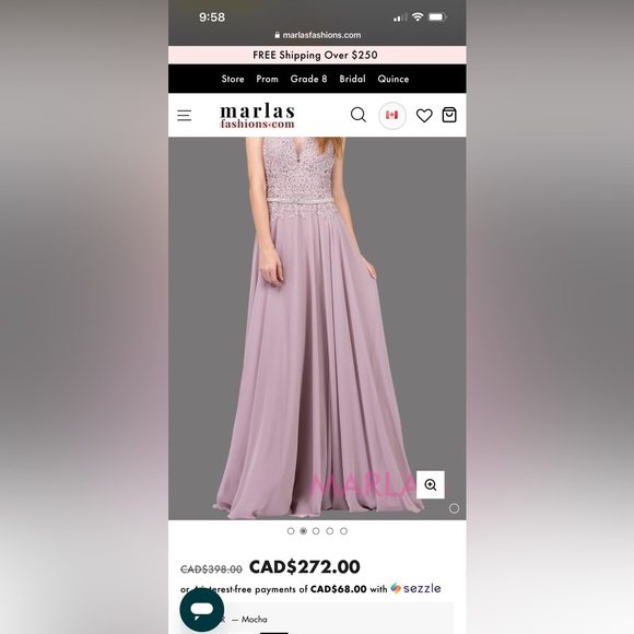 Prom dress - Picture 4 of 5